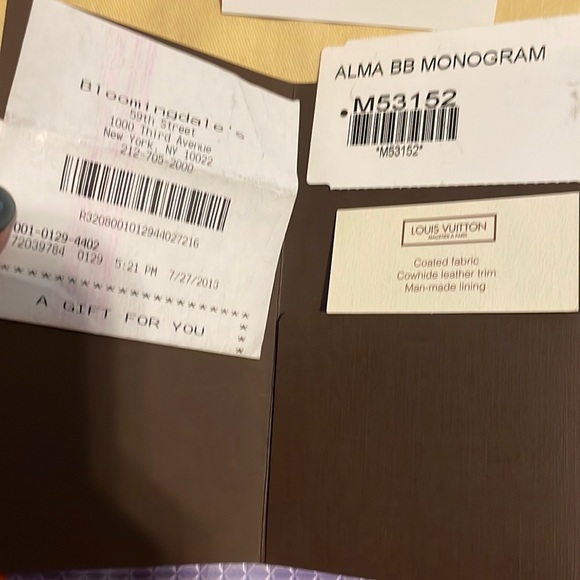 Brand new Louis Vuitton Alma BB - Picture 8 of 10